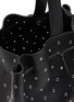 Detail View - Click To Enlarge - ALAÏA - Rose Marie 25 Eyelet Wristlet Bag