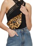 Figure View - Click To Enlarge - ALAÏA - XS Leopard Print Leather Bum Bag