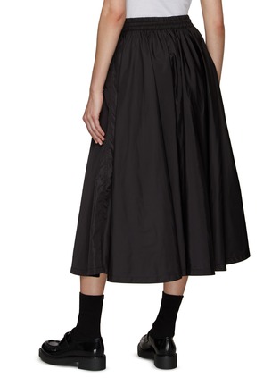Back View - Click To Enlarge - PRADA - Gathered Re-Nylon Skirt