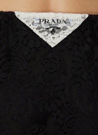  - PRADA - Lace Midi Skirt