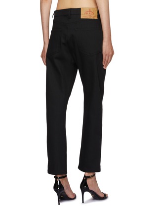 Back View - Click To Enlarge - PRADA - Low Rise Cropped Leg Jeans