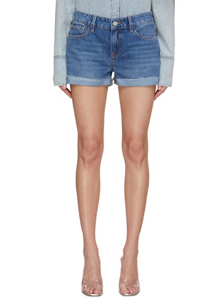 Main View - Click To Enlarge - FRAME - Le Grand Garcon Denim Shorts
