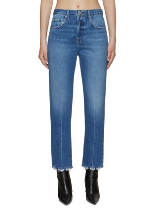 Main View - Click To Enlarge - FRAME - Le Original Cropped Straight Jeans