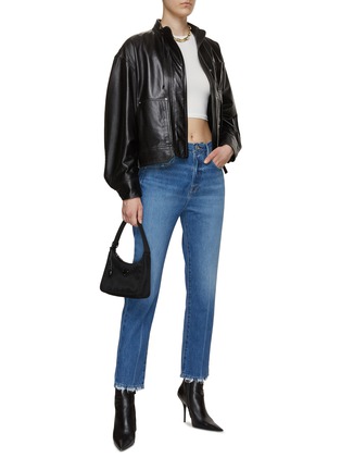 Figure View - Click To Enlarge - FRAME - Le Original Cropped Straight Jeans