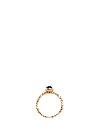 Figure View - Click To Enlarge - NIIN - 'Umbra' small onyx stack ring