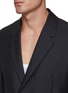 Detail View - Click To Enlarge - PRADA - Collar Detail Single Breasted Notch Lapel Blazer