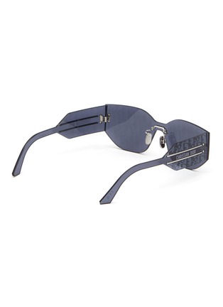 Figure View - Click To Enlarge - DIOR - DiorClub M6U Frameless Rectangle Sunglasses