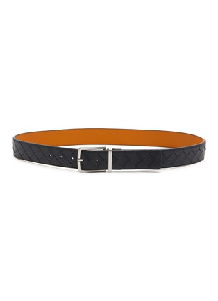 Main View - Click To Enlarge - BOTTEGA VENETA - Intrecciato Leather Belt