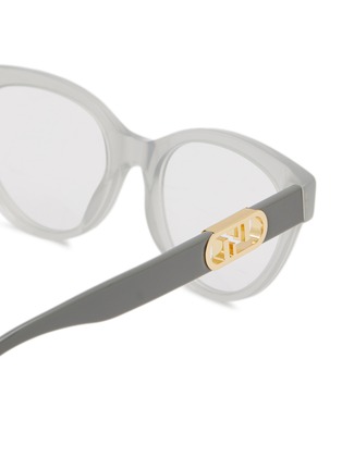 Detail View - Click To Enlarge - FENDI - O'Lock Acetate Cateye Optical Glasses