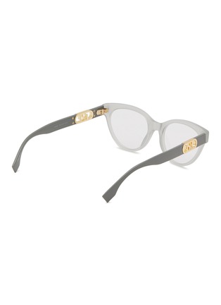 Figure View - Click To Enlarge - FENDI - O'Lock Acetate Cateye Optical Glasses