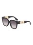 Main View - Click To Enlarge - FENDI - O'Lock Acetate Sunglasses