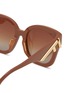 Detail View - Click To Enlarge - FENDI - Fendi First Acetate Cateye Sunglasses