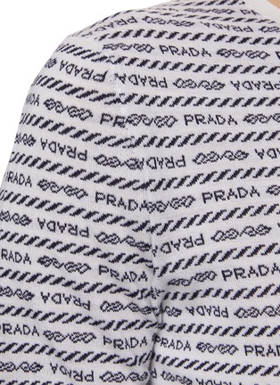  - PRADA - Logo Knit T-Shirt