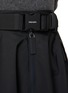  - PRADA - Belted Technical Midi Skirt