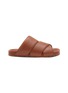 Main View - Click To Enlarge - BOTTEGA VENETA - Leather Sandals
