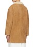 Back View - Click To Enlarge - PRADA - Oversized Shearling Coat