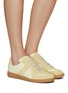 Figure View - Click To Enlarge - MAISON MARGIELA - Replica Leather Low Top Sneakers