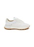 Main View - Click To Enlarge - MAISON MARGIELA - 50/50 Leather Low Top Sneakers