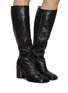 Figure View - Click To Enlarge - MAISON MARGIELA - 80 Tabi Leather Boots