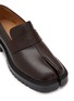 Detail View - Click To Enlarge - MAISON MARGIELA - Tabi County Leather Chunky Loafers