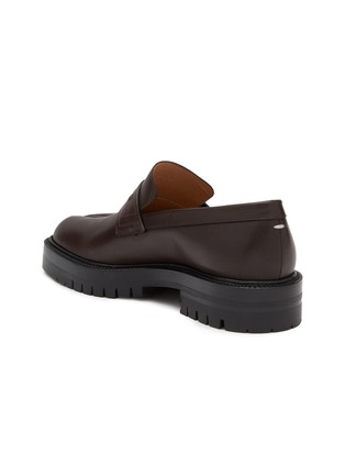  - MAISON MARGIELA - Tabi County Leather Chunky Loafers
