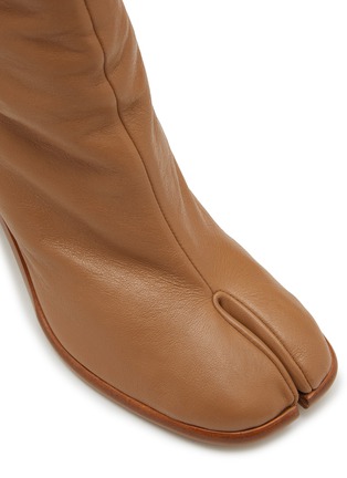 Detail View - Click To Enlarge - MAISON MARGIELA - 80 Tabi Knee-High Leather Boots