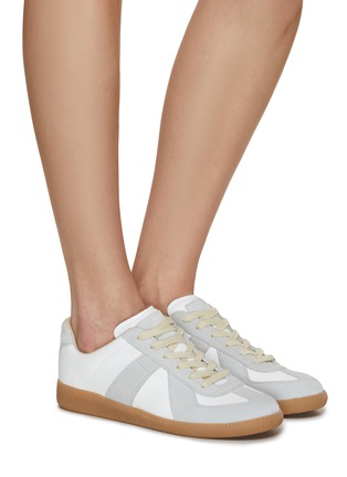 Figure View - Click To Enlarge - MAISON MARGIELA - Replica Leather Sneakers