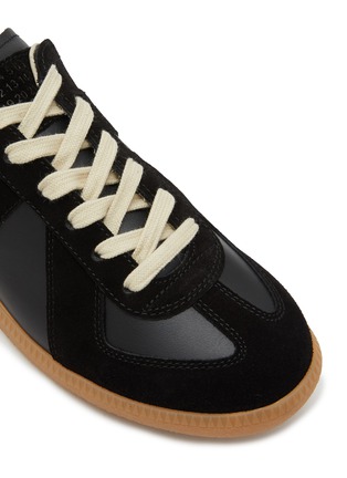 Detail View - Click To Enlarge - MAISON MARGIELA - Replica Leather Low Top Sneakers