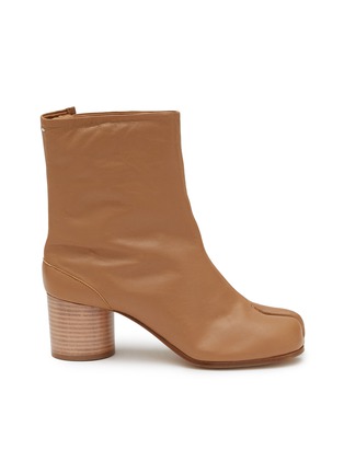 Main View - Click To Enlarge - MAISON MARGIELA - 80 Tabi Leather Ankle Boots