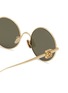 Detail View - Click To Enlarge - LOEWE - Metal Round Sunglasses