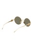 Figure View - Click To Enlarge - LOEWE - Metal Round Sunglasses