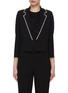 Main View - Click To Enlarge - ST. JOHN - Crystal Embellished Cropped Blazer
