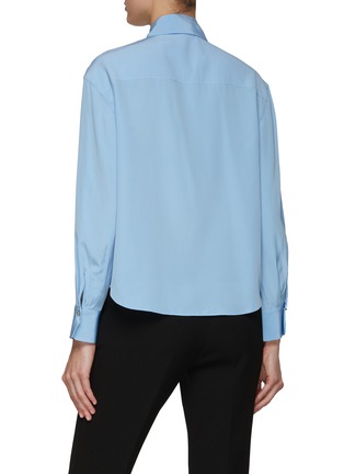 Back View - Click To Enlarge - ST. JOHN - Silk Blouse