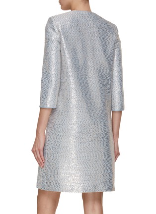 Back View - Click To Enlarge - ST. JOHN - Sequined Coat