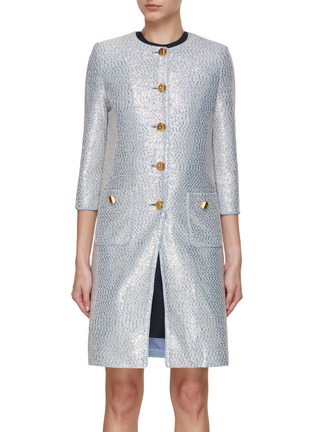 Main View - Click To Enlarge - ST. JOHN - Sequined Coat
