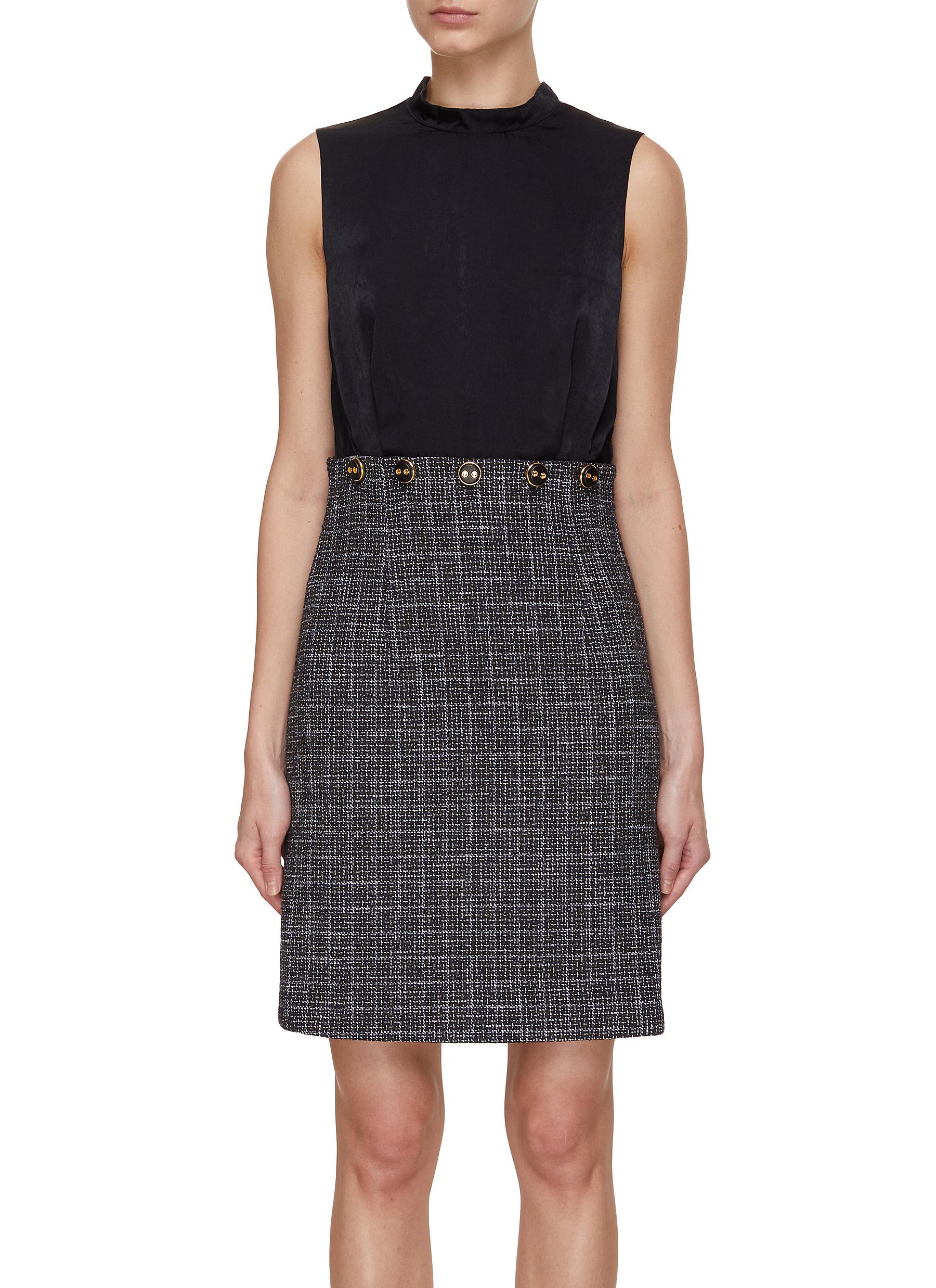 St john tweed dress outlet