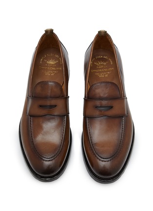 Detail View - Click To Enlarge - OFFICINE CREATIVE - Tulane 002 Leather Penny Loafers