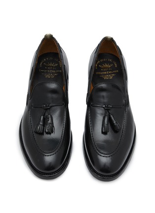 Detail View - Click To Enlarge - OFFICINE CREATIVE - Tulane 001 Leather Tassel Loafers