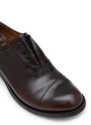 Detail View - Click To Enlarge - OFFICINE CREATIVE - Anatomia 15 Leather Oxford Shoes
