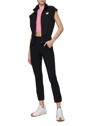 Figure View - Click To Enlarge - SOUTHCAPE - Cropped Slim Chinos