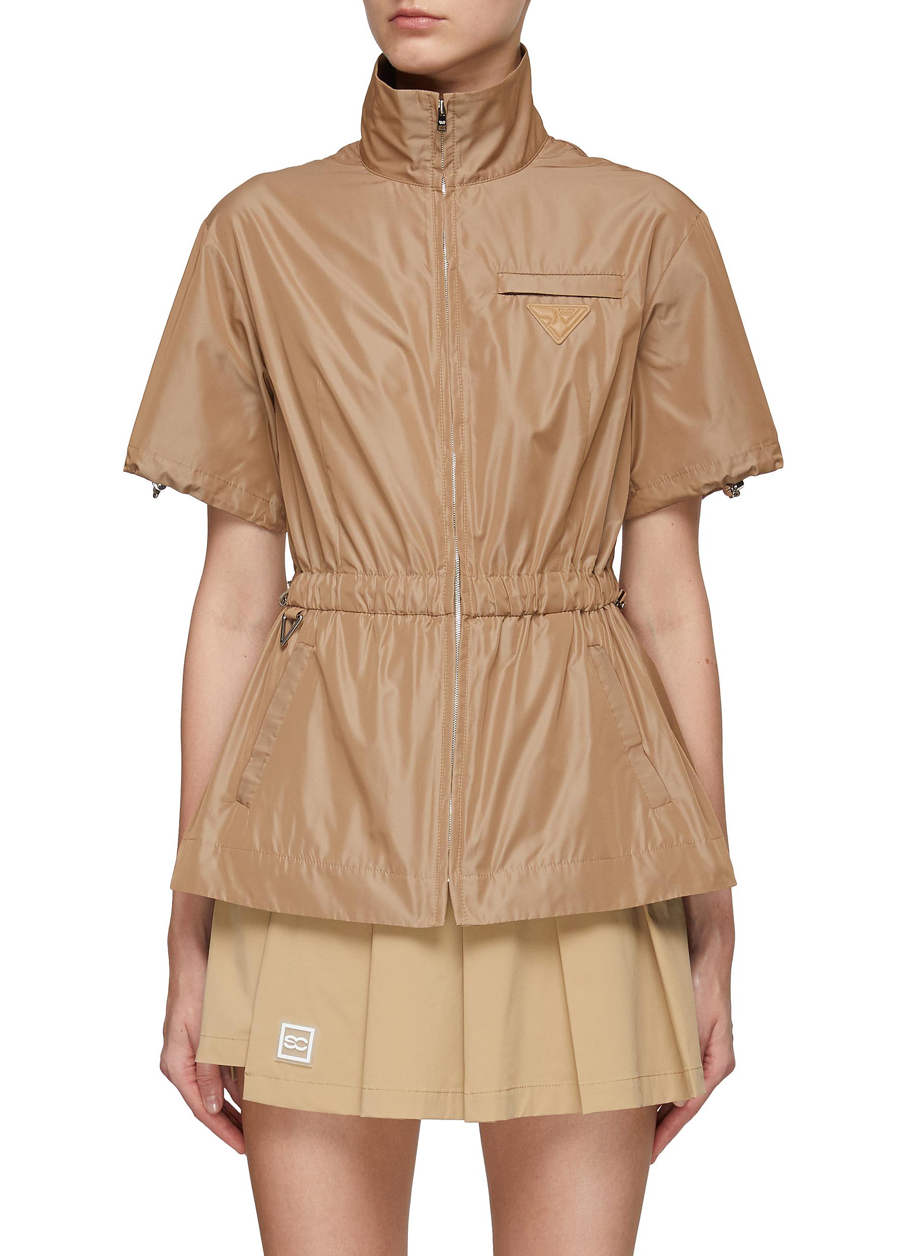 Southcape Short Sleeve Jacket In Neutral