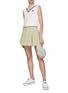 Figure View - Click To Enlarge - SOUTHCAPE - Godet Mini Skirt