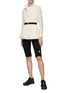 Figure View - Click To Enlarge - SOUTHCAPE - Biker Shorts With Drawstring Pouch