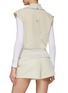 Back View - Click To Enlarge - SOUTHCAPE - High Neck Zip Up Vest