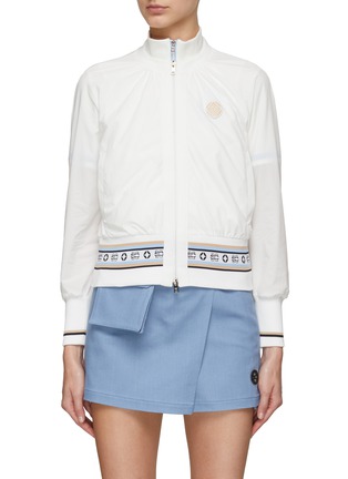 Main View - Click To Enlarge - SOUTHCAPE - Logo Jacquard Hem Jacket