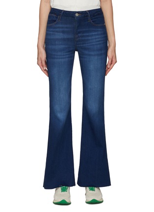 Main View - Click To Enlarge - FRAME - Le Easy Flare Jeans