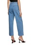 Back View - Click To Enlarge - FRAME - Le Pixie High Wide Leg Jeans
