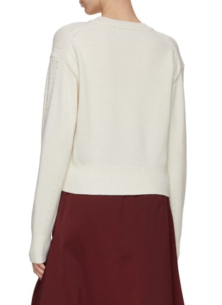 Back View - Click To Enlarge - RECTO - Open Front Knit Sweater