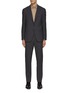 Main View - Click To Enlarge - CANALI - Single Breasted Notched Lapel Suit