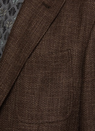  - CANALI - Single Breasted Notch Lapel Blazer